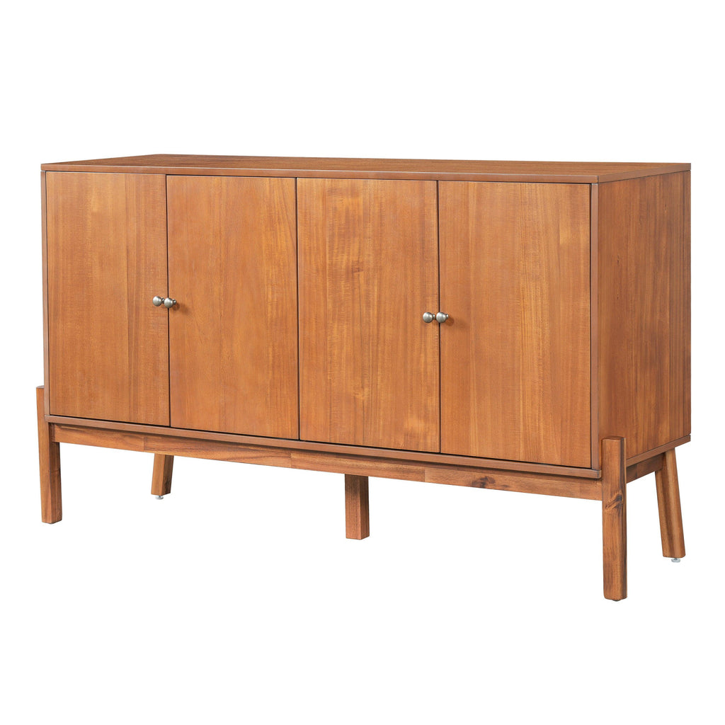 Acacia Wood Sideboard Cabinet for Dining or Living Room.