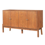 Acacia Wood Sideboard Cabinet for Dining or Living Room.