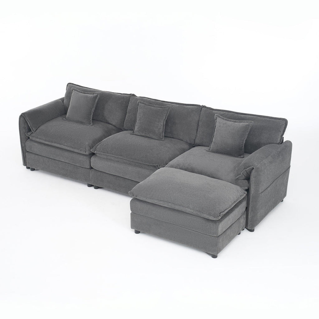 Modular Sectional Sofa - Versatile L Shaped Couch Set.
