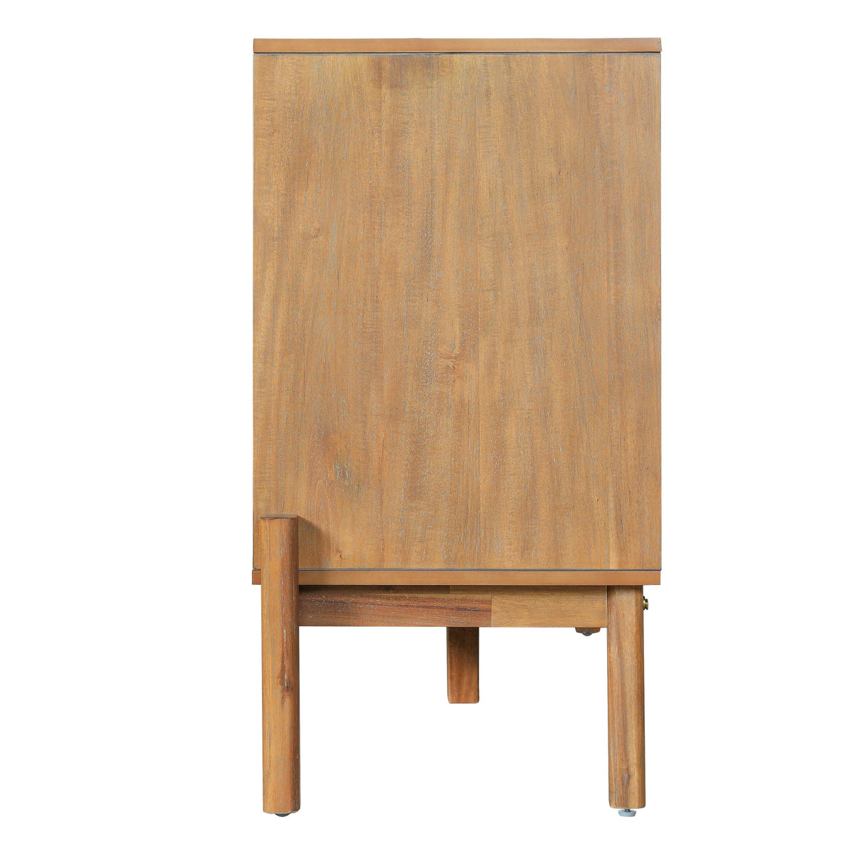 Vintage Sideboard Cabinet with 4-Door Storage.