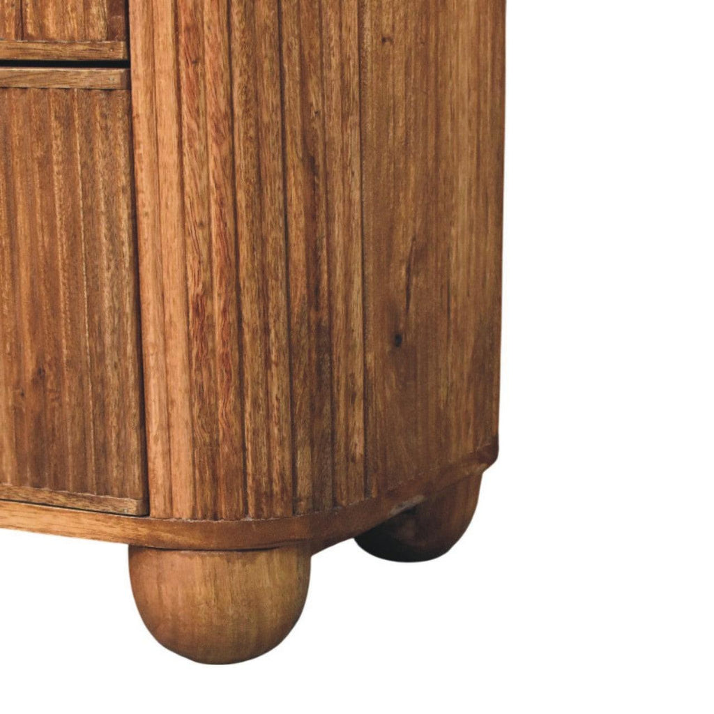 Solid Wood Marble Chest for Bedroom.