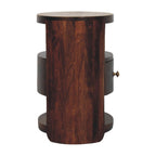 Artisan Solid Wood Bedside Table - Bordeaux Design.