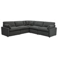 Hollander Dark Grey Modular Power Reclining Sectional.
