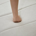 Curved Sectional Sofa with 4 Pillows for Stylish Seating.