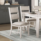 Modern Farmhouse Dining Set - Table and 6 Chairs.