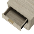 Evelyn 20' Nightstand in Natural (3-Drawer)