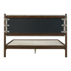 Queen Rubber Wood Bed Frame with Headboard.