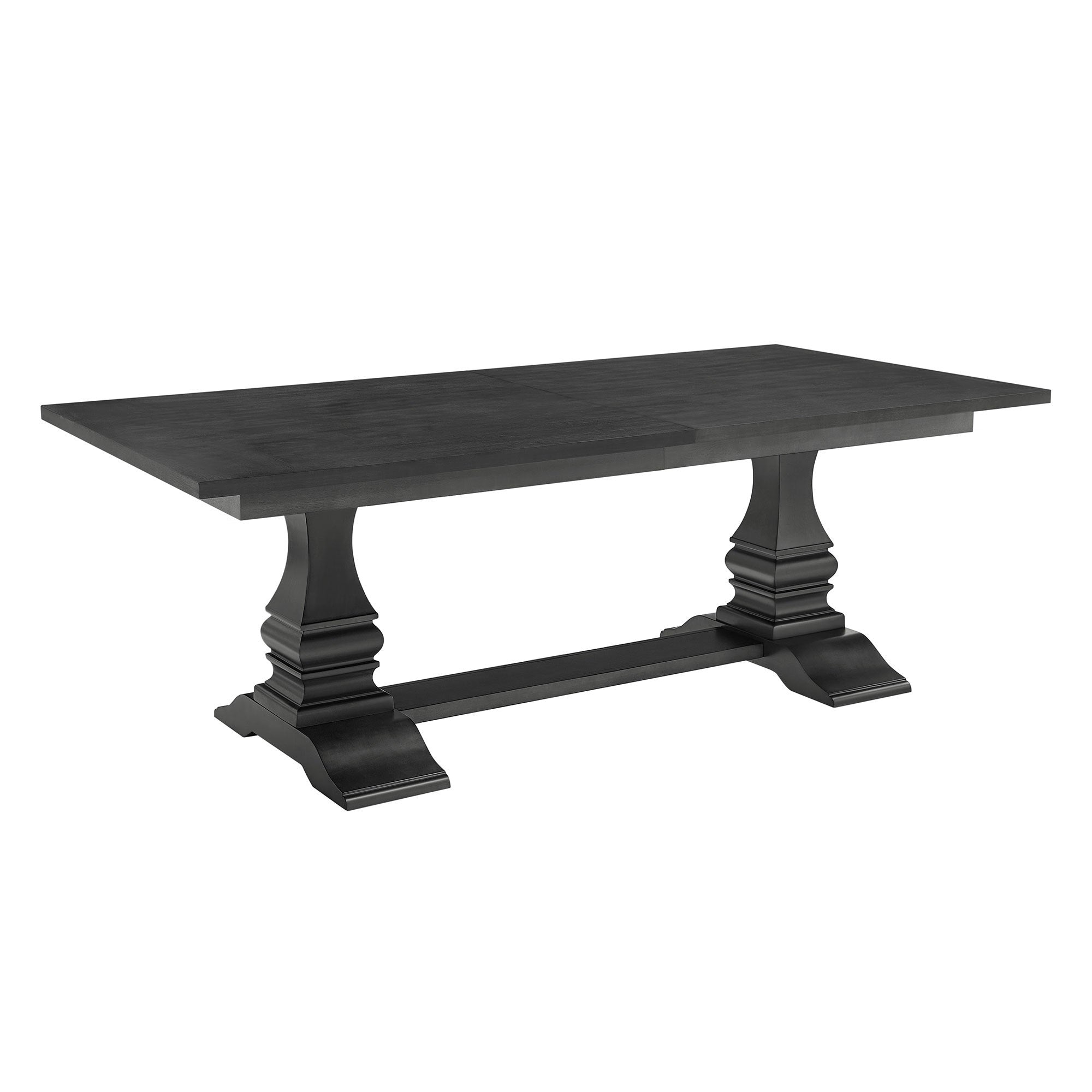 102.01 Inch Extendable Wooden Dining Table for 6 Persons,Long Expandable Dining Table,Mid Century Modern Large Kitchen Table,Rectangular Table for Living Room,Restaurant