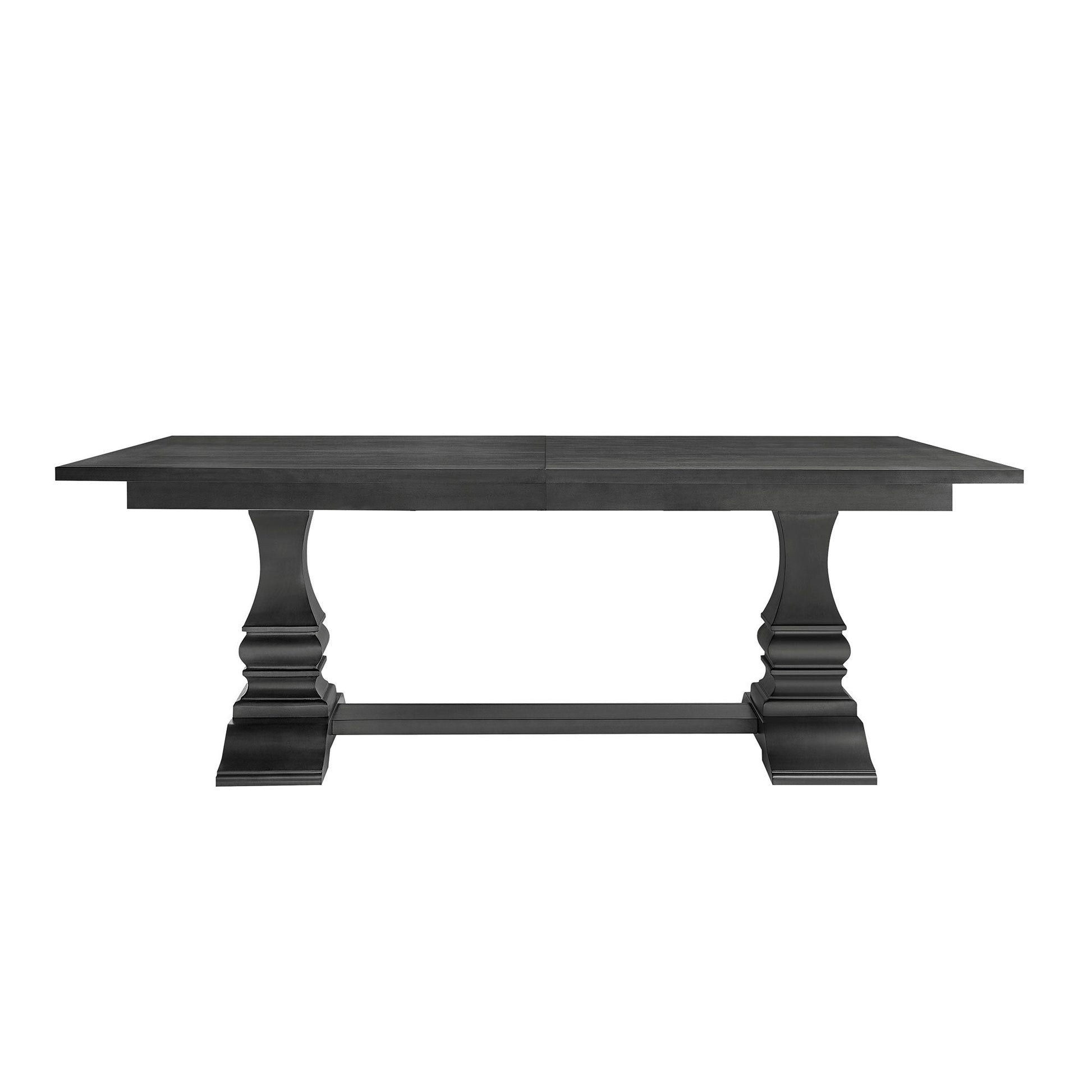 102.01 Inch Extendable Wooden Dining Table for 6 Persons,Long Expandable Dining Table,Mid Century Modern Large Kitchen Table,Rectangular Table for Living Room,Restaurant