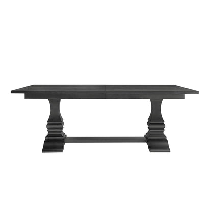 102.01 Inch Extendable Wooden Dining Table for 6 Persons,Long Expandable Dining Table,Mid Century Modern Large Kitchen Table,Rectangular Table for Living Room,Restaurant