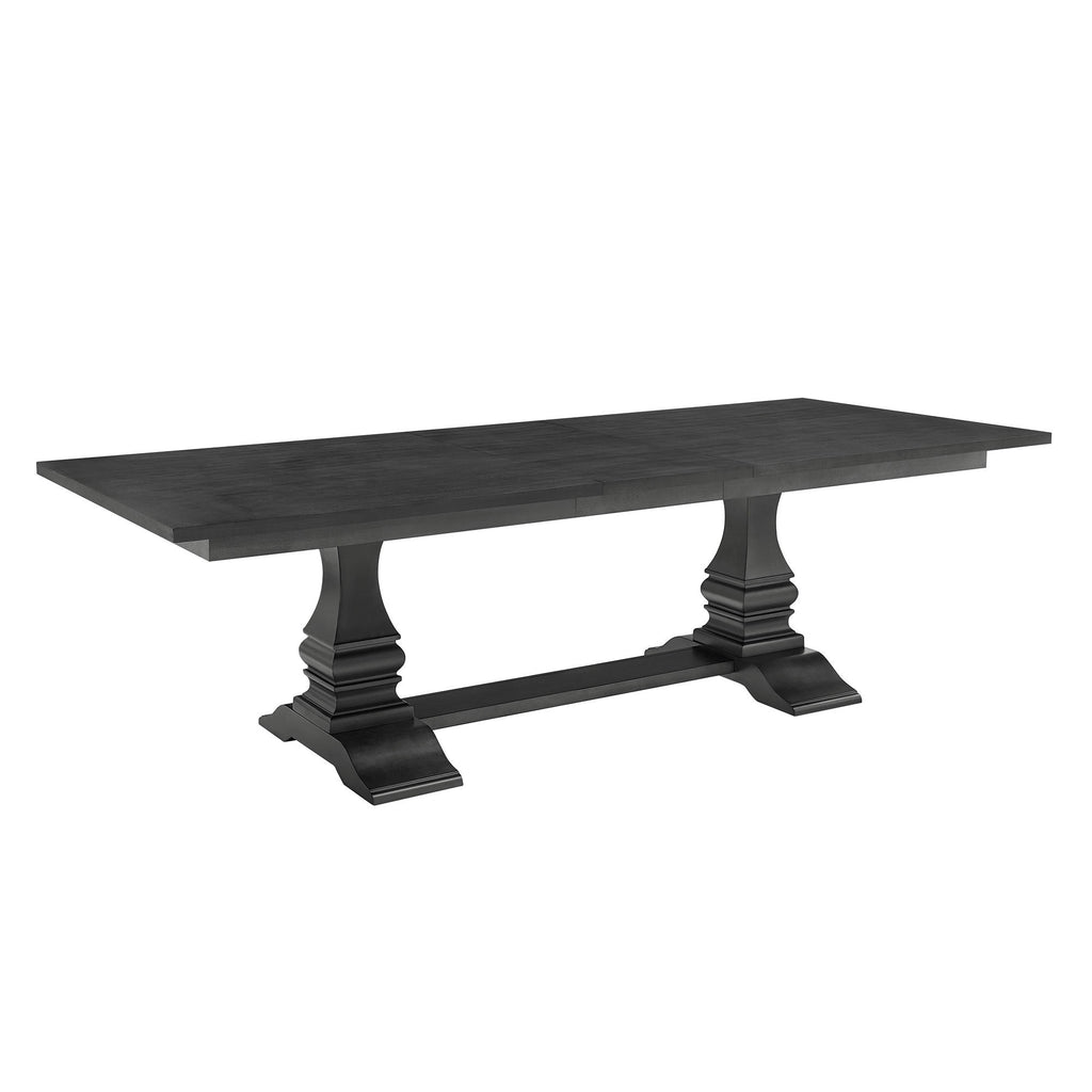 102.01 Inch Extendable Wooden Dining Table for 6 Persons,Long Expandable Dining Table,Mid Century Modern Large Kitchen Table,Rectangular Table for Living Room,Restaurant