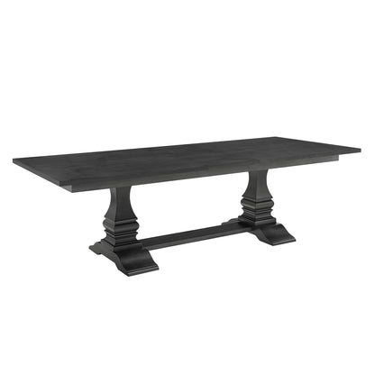 102.01 Inch Extendable Wooden Dining Table for 6 Persons,Long Expandable Dining Table,Mid Century Modern Large Kitchen Table,Rectangular Table for Living Room,Restaurant