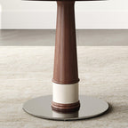 47 Inch Solid Wood Dining Table Set with 4 Chairs.