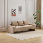 Algora 84.5 in. Modern Velvet Sofa for 3 Seating.