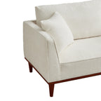 Upholstered Chaise Lounge and Stool - Modern Comfort.