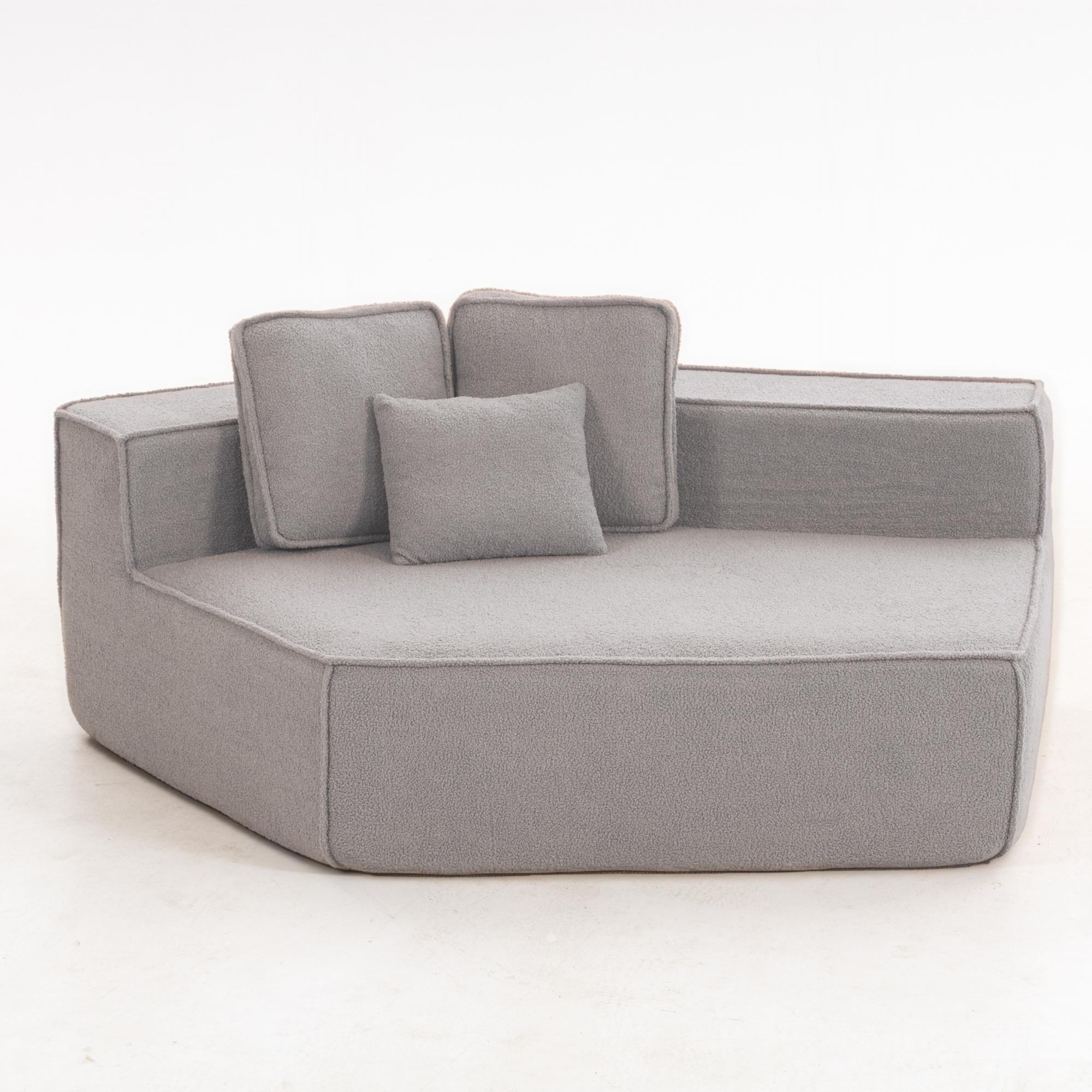 Teddy Fabric Single Sofa Chair for Cozy Interiors.