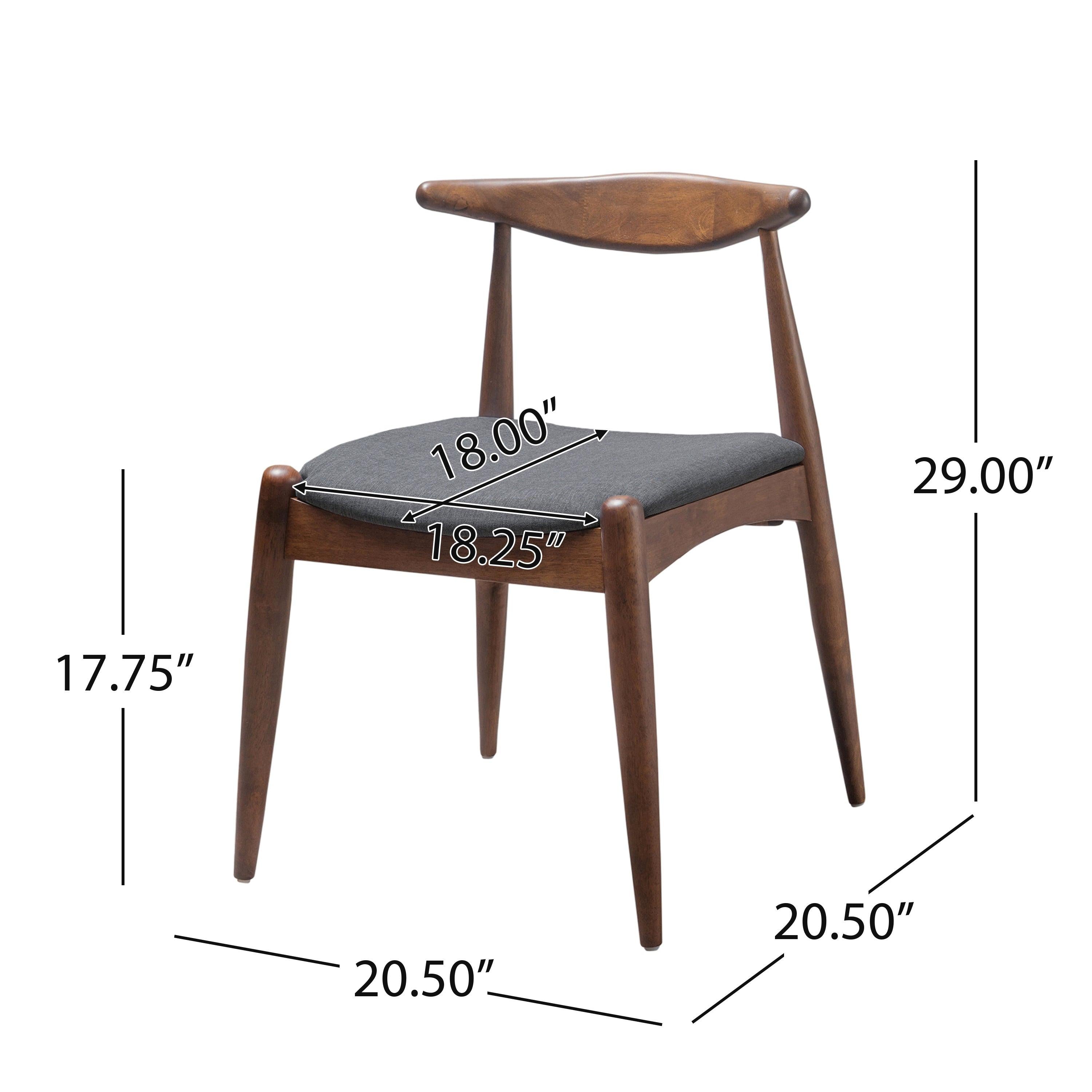Rubberwood Dining Set - 5-Piece Retro-Elegant Collection.