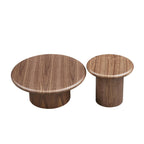 Modern Round Coffee Table Set - Convenient and Stylish.