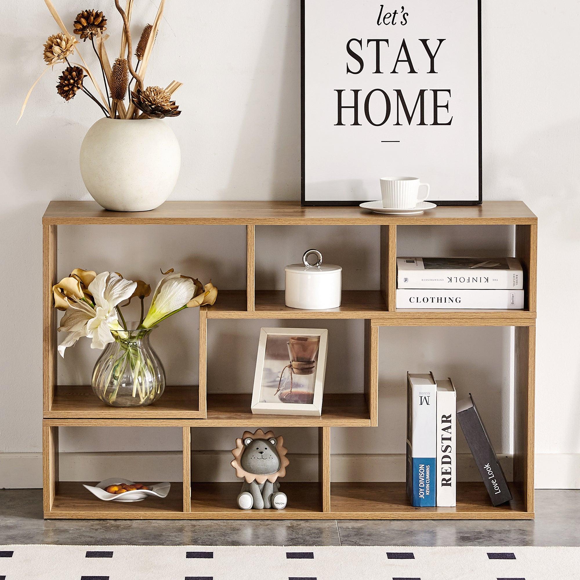 2 Pieces Cube TV Stand for Versatile Living Room Setup.