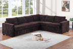 L-Shaped Sectional Set - Comfort and Style for Living Room.