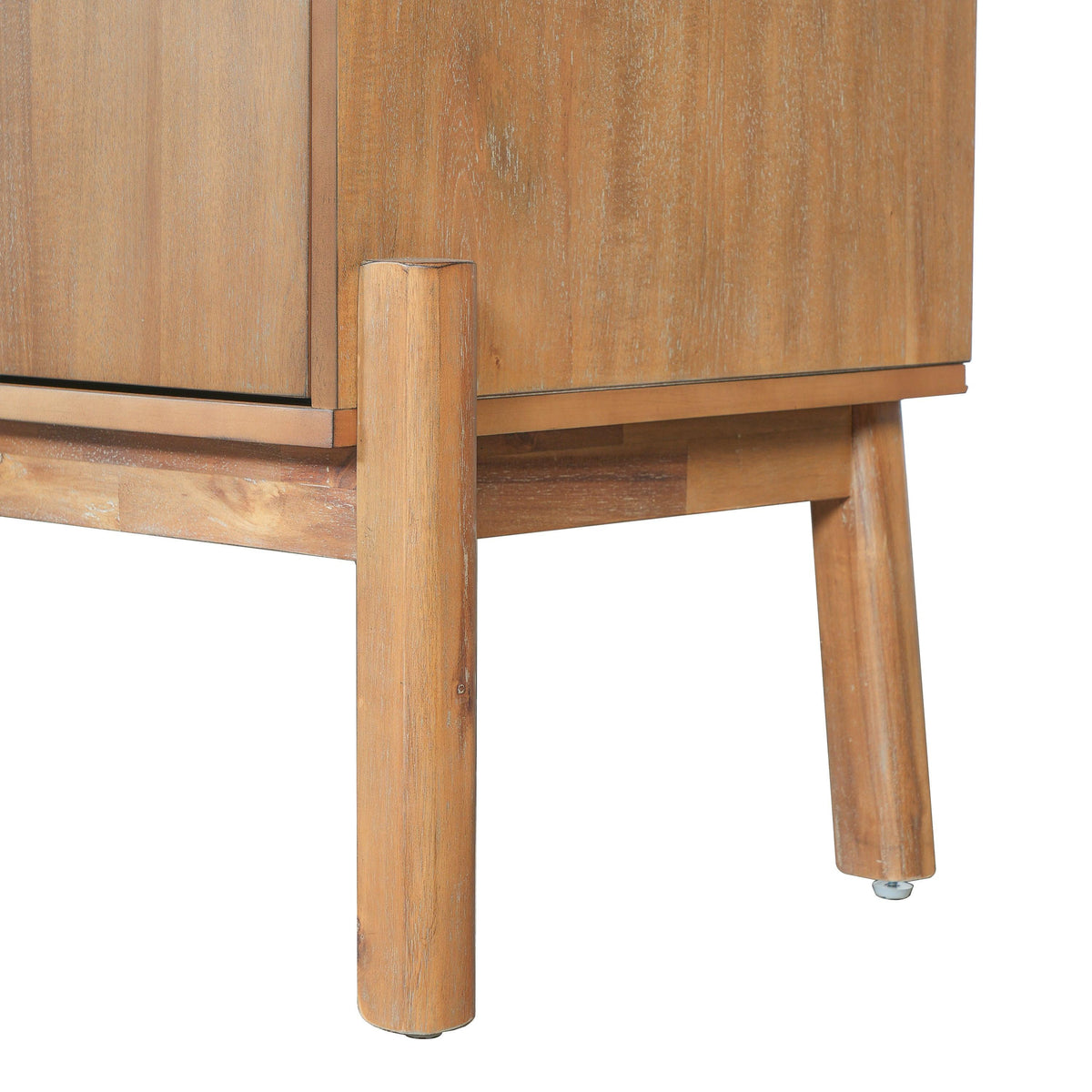 Vintage Sideboard Cabinet with 4-Door Storage.