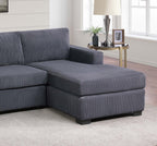 L-Shaped Sectional Sofa for Modern Living Rooms.