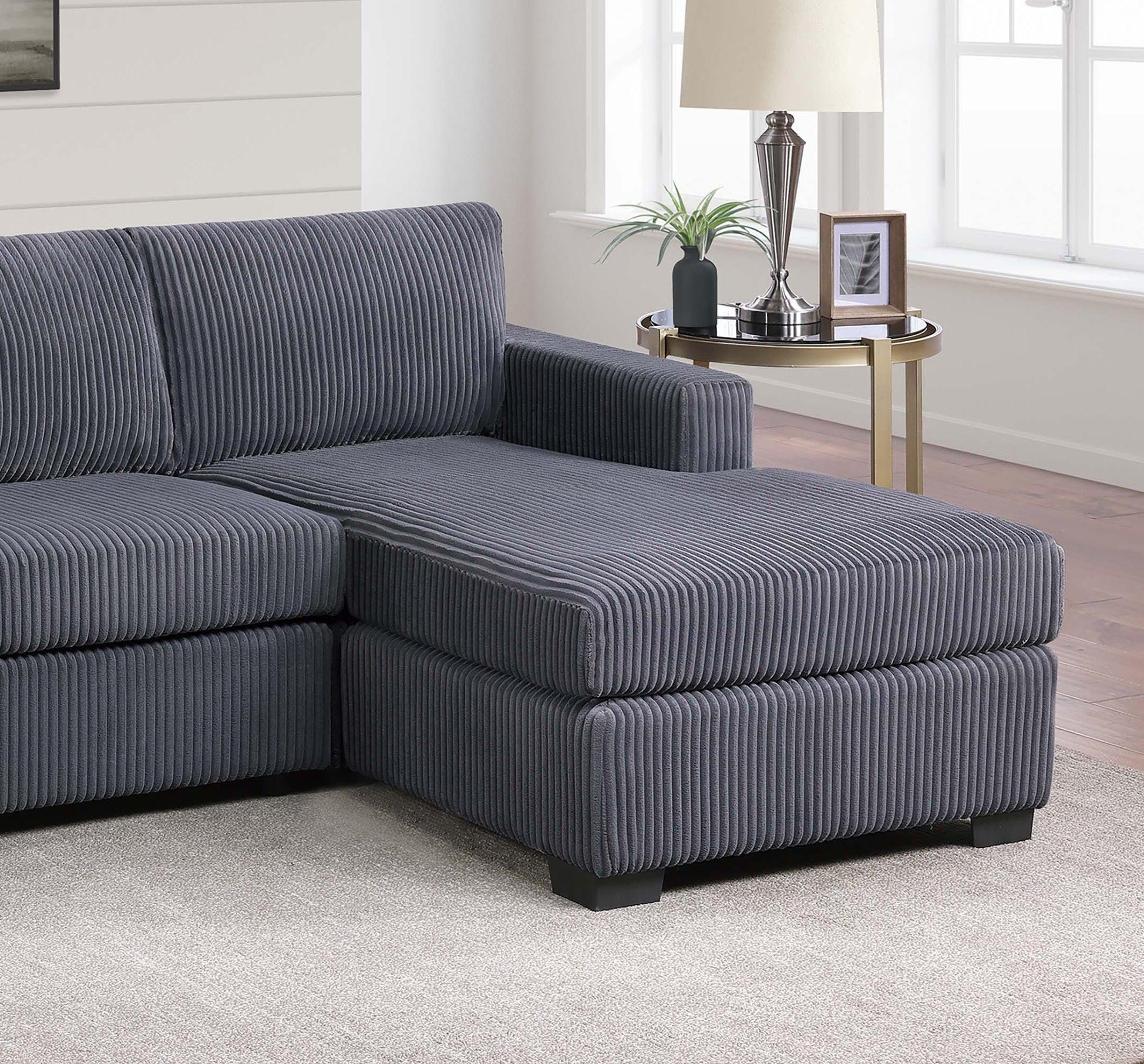 L-Shaped Sectional Sofa for Modern Living Rooms.