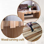 Modern Rustic Coffee Table – 48.2' Rectangular Center Table for Living Room.