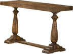 50' Driftwood Console Table for Living Room & Entryway.