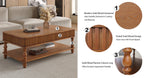 Vintage Brown Lift Top Coffee Table with Storage.