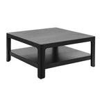 Farmhouse Coffee Table with Soft Rounded Profile.