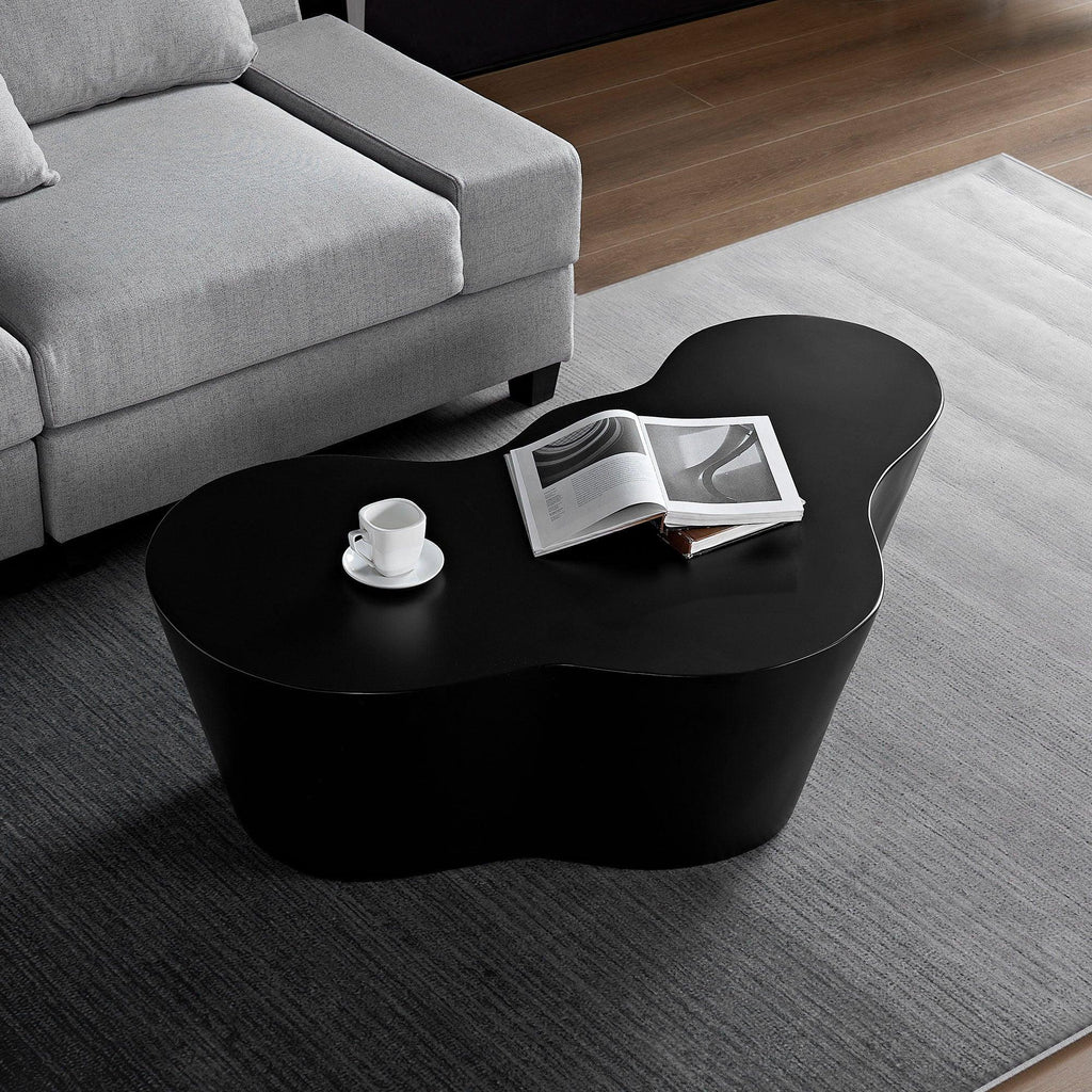 50 Inch Unique Shape Coffee Table for Living Room.
