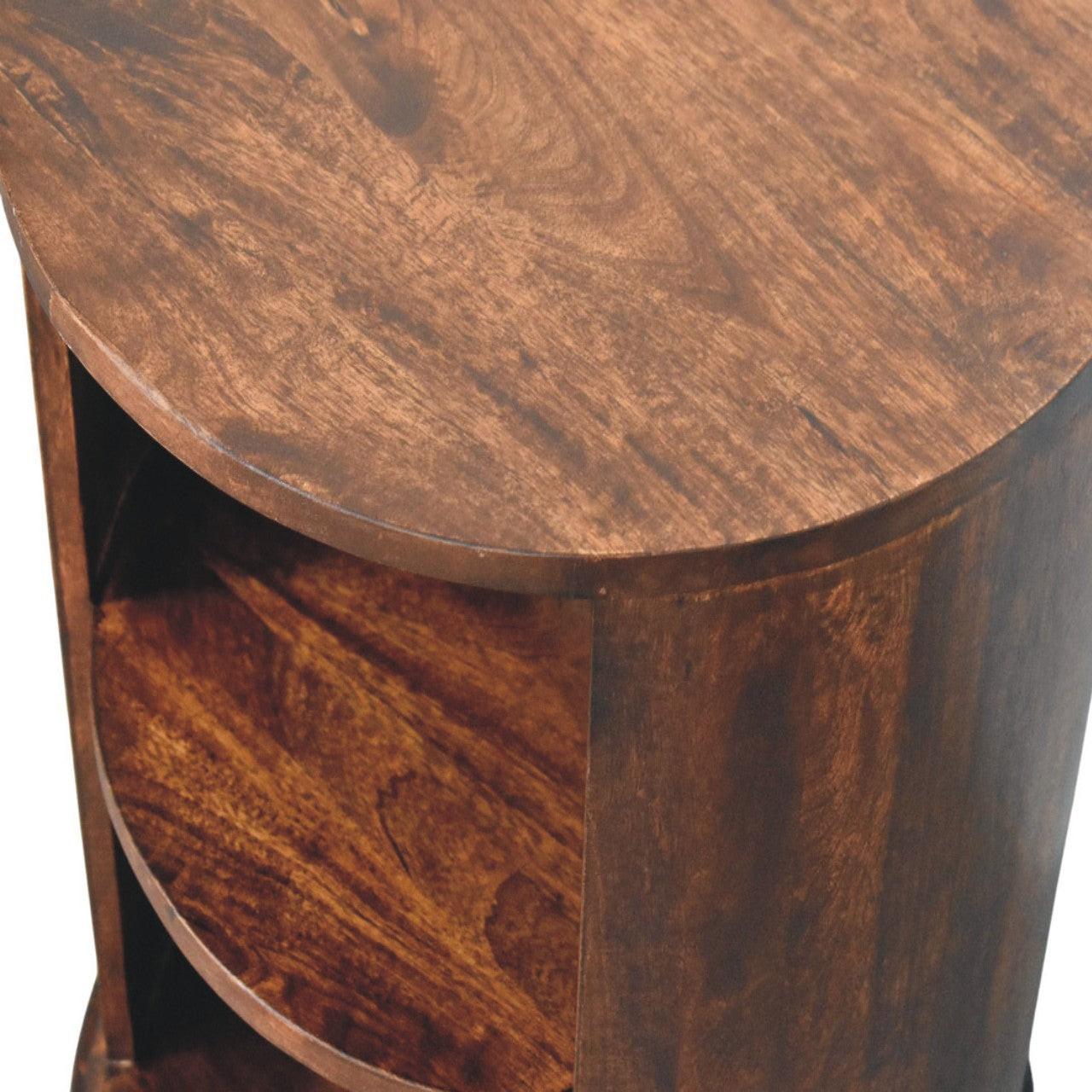 Solid Wood Ventura Side Table for Modern Spaces.