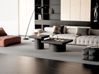 Modern Wood Nesting Coffee Table Set for Versatile Spaces.