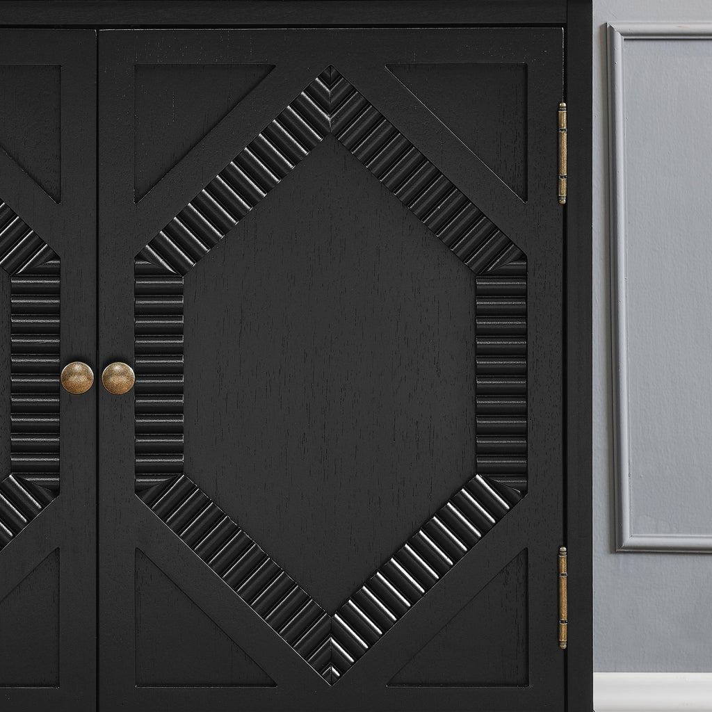 Mid Century Modern Sideboard Cabinet with Storage.