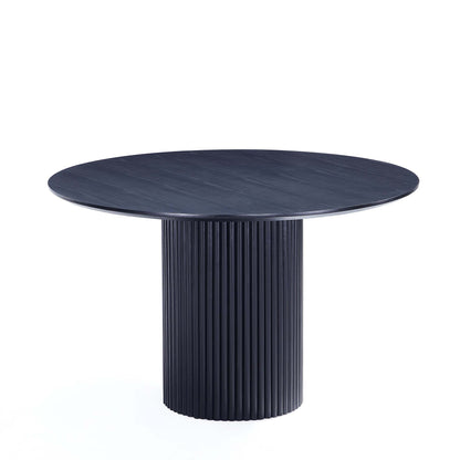 Hathaway 59' Round Dining Table in Black