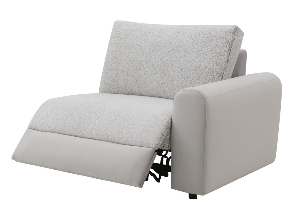 Tarrance Gray Power Recliner Sectional with Multifunction.
