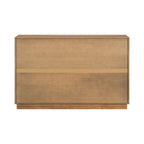 Natural Wood Storage Cabinet for Living Room and Dining.