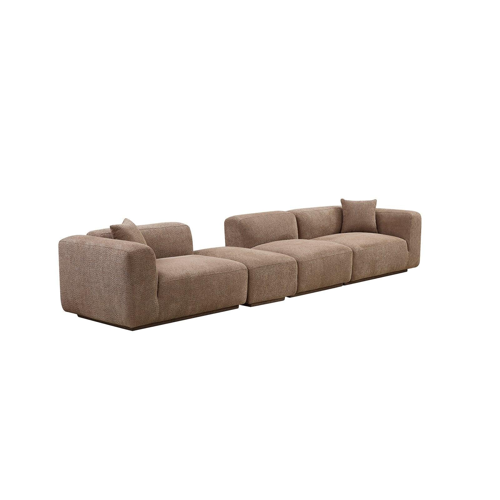 Minimalist Sectional Sofa for Living Room & Bedroom.