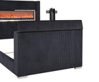 King Size Bed with TV Lift - Contemporary Design & Functionality.