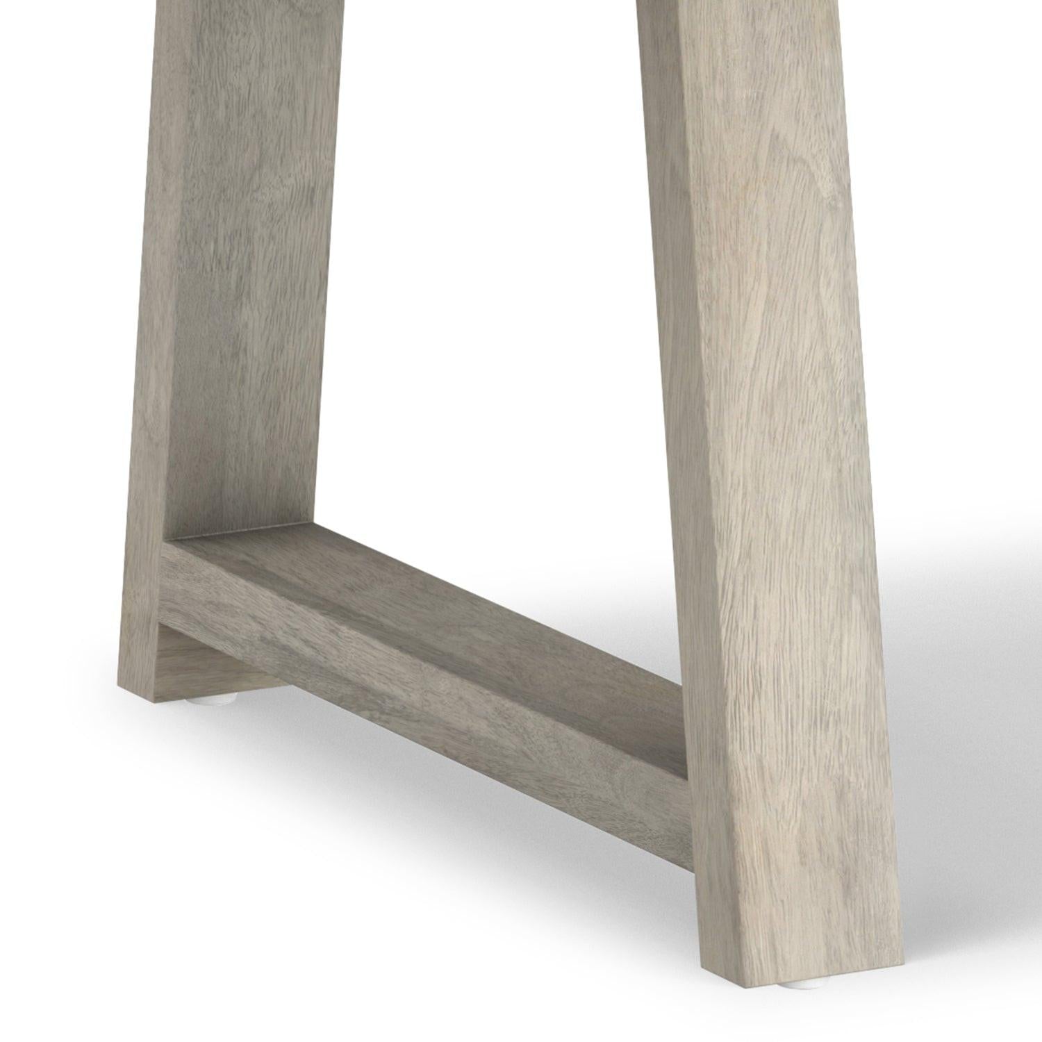 Solid Mango Wood Dining Table - Whitley Collection.