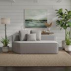 Teddy Fabric Single Sofa Chair for Cozy Interiors.