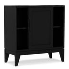 Harper Low Storage Cabinet for Organized Living Spaces.