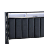 Luxury Queen Size Bed And 2 Nightstands Furniture Set.