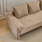 Algora 84.5 in. Modern Velvet Sofa for 3 Seating.