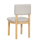 TREXM Farmhouse Wood Dining Table Set for 6 with Chairs.