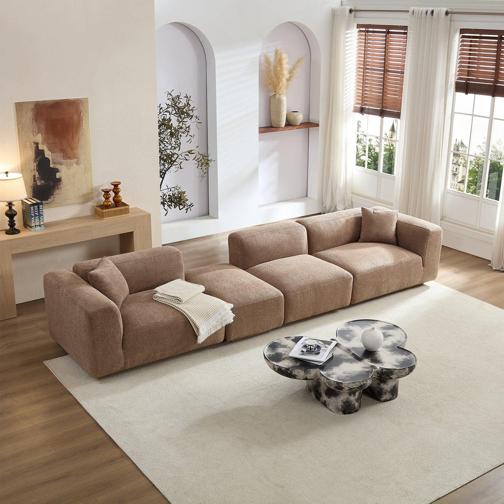 Minimalist Sectional Sofa for Living Room & Bedroom.