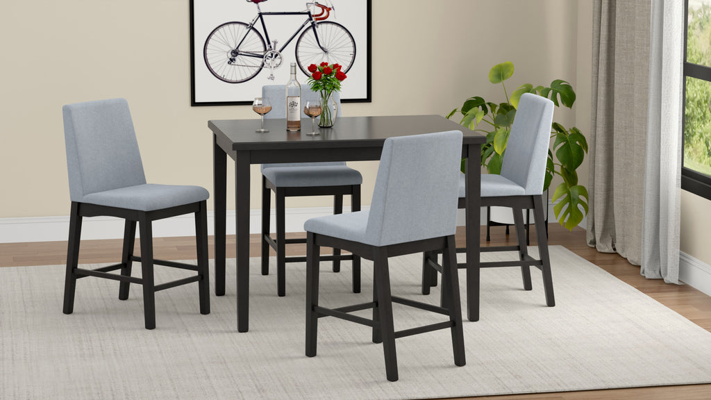 Gray 5 Piece Gathering Height Set