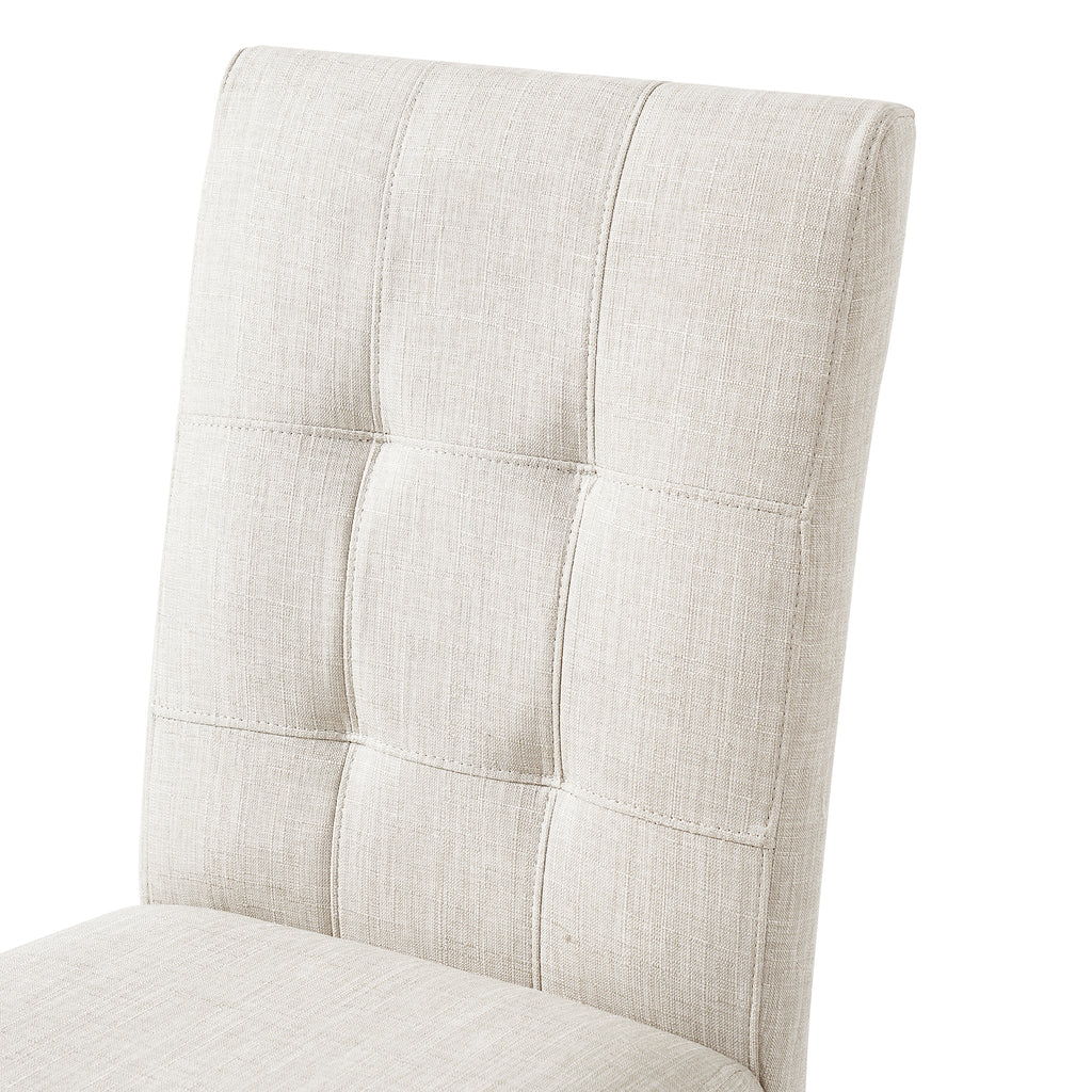 6-Piece Modern Dining Set, Rectangle Kitchen Table with 4 Upholstered Chairs & Bench, Ideal for Dining Room and Living Room, (Easy Assembly, Space Saving)