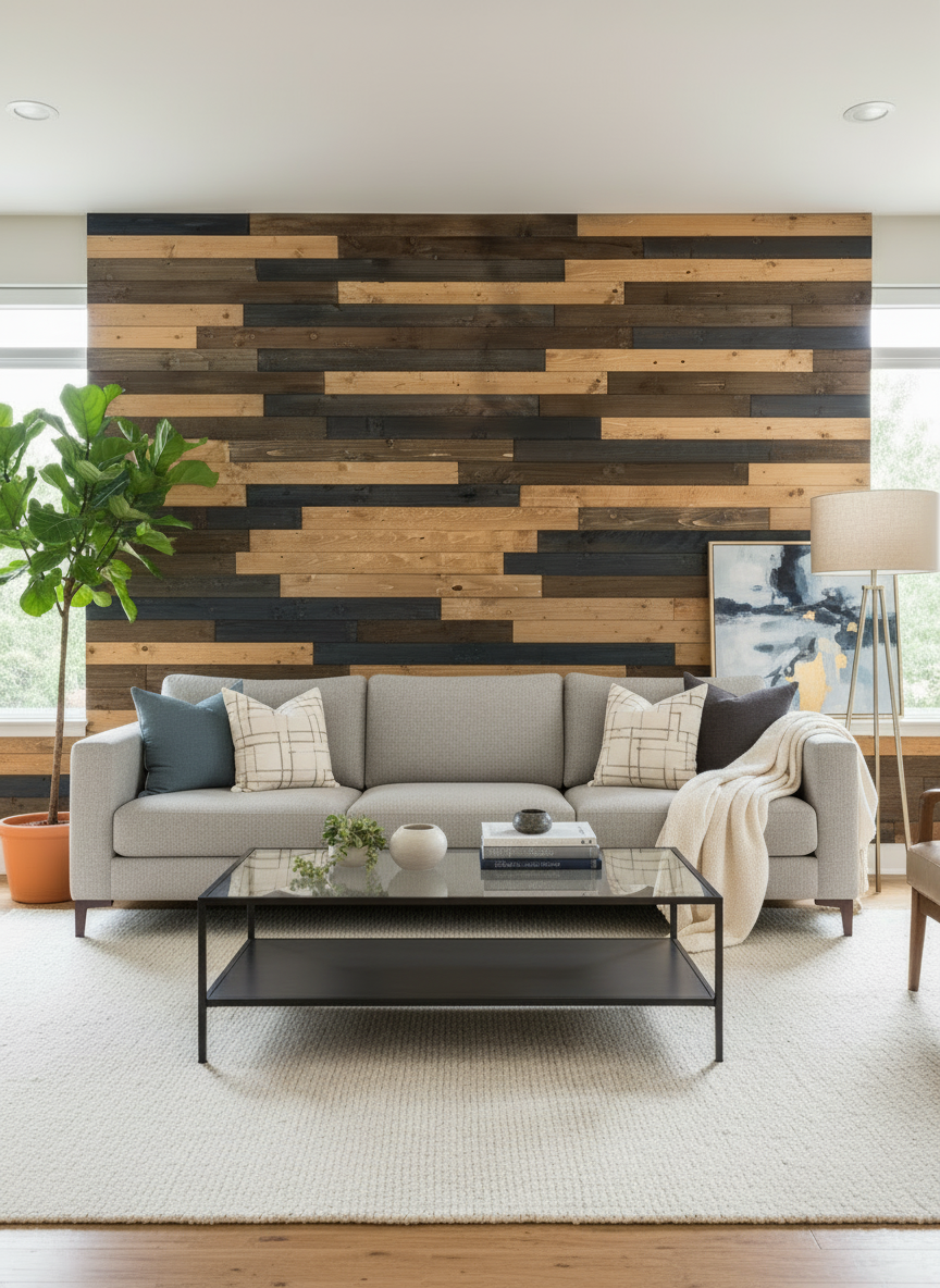 Wood Slat Wall Paneling 13.75ft²/box